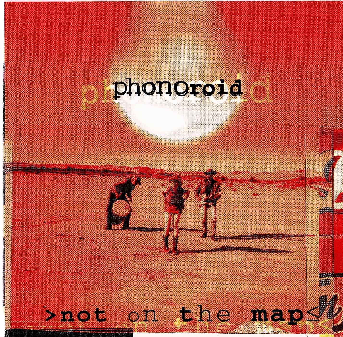 cover of “phonoroid“ album “not on the map“